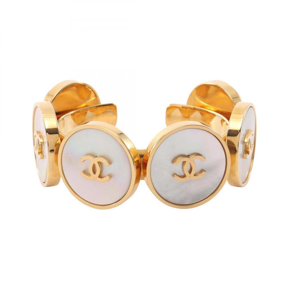 Chanel Cc Logo Bracelet Metal #324047C23B